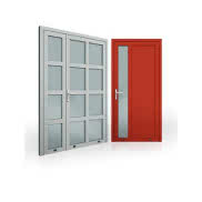 ALUMINIOWE DRZWI ZEWNĘTRZNE PLUS LINE
